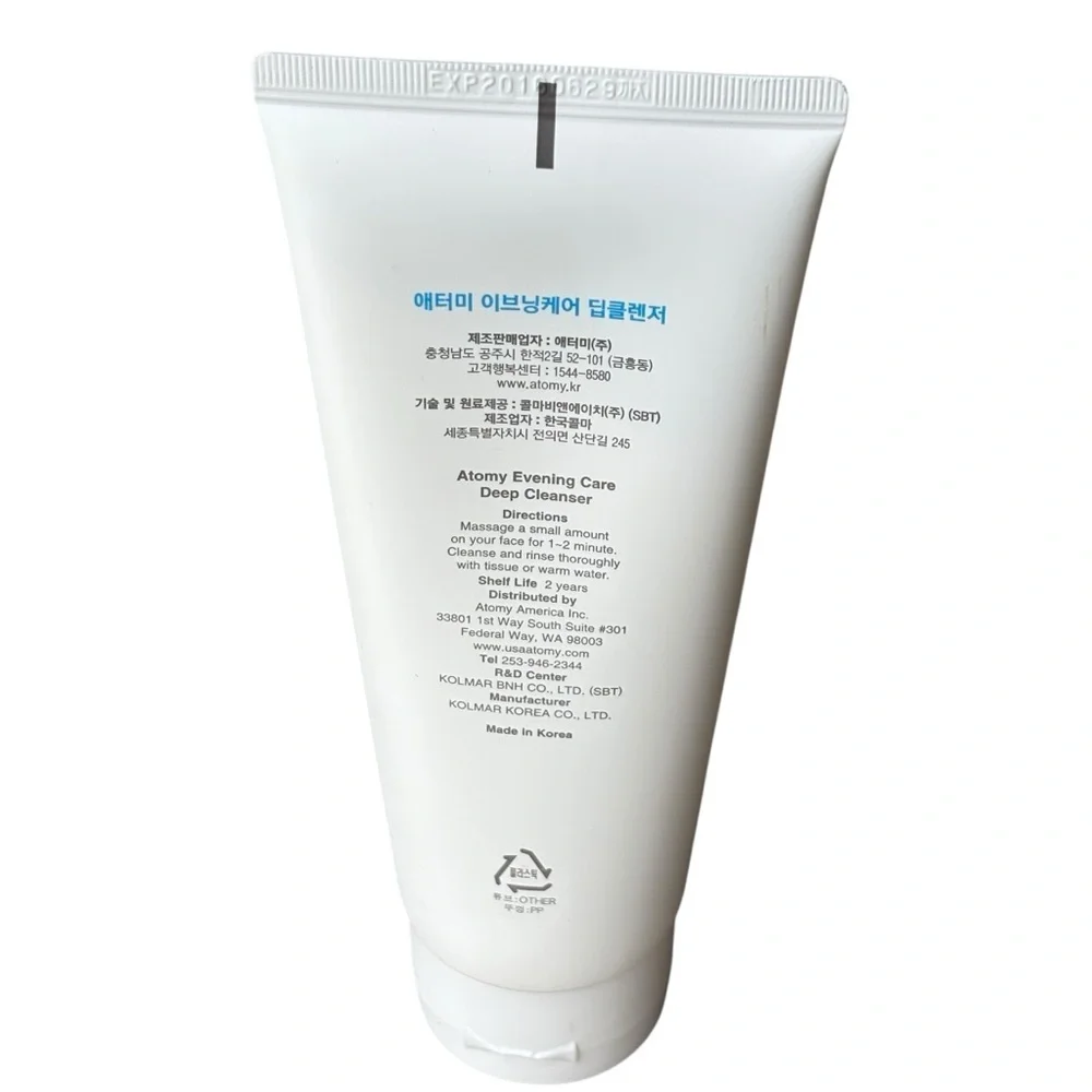 atom Atomy Evening Care Deep Cleanser SEALED 5 oz